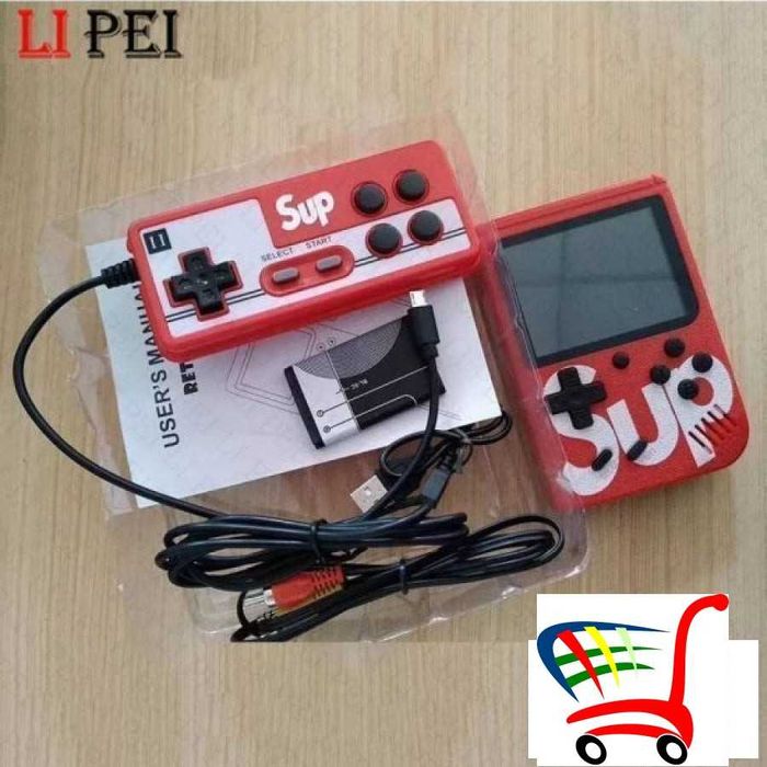 Конзола с 400 вградени игри + Джойстик, SUP GAME BOX