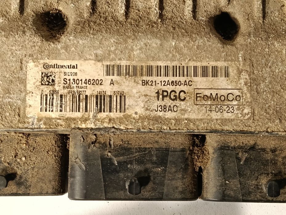 Запалителен комплект ECU + BCM + ключ Ford Transit Custom 2.2 TDCi / BK21-12A650-AC