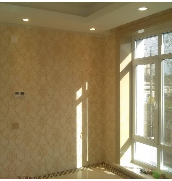 Клеим обои, мелкосрочный ремонт