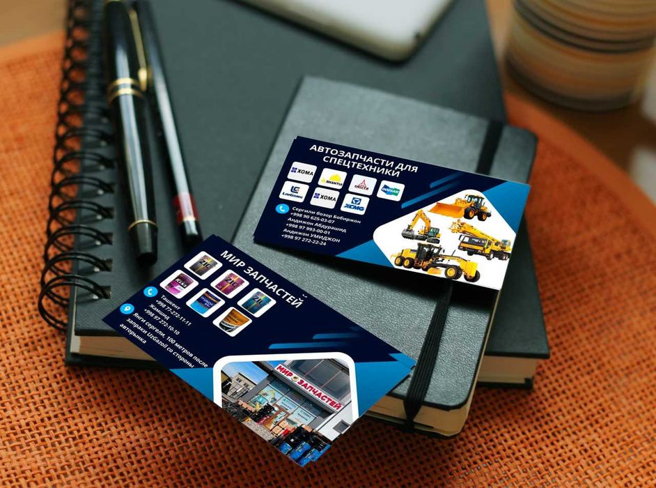 Flayer vizitka olgatip buklet poligrafiya hizmati