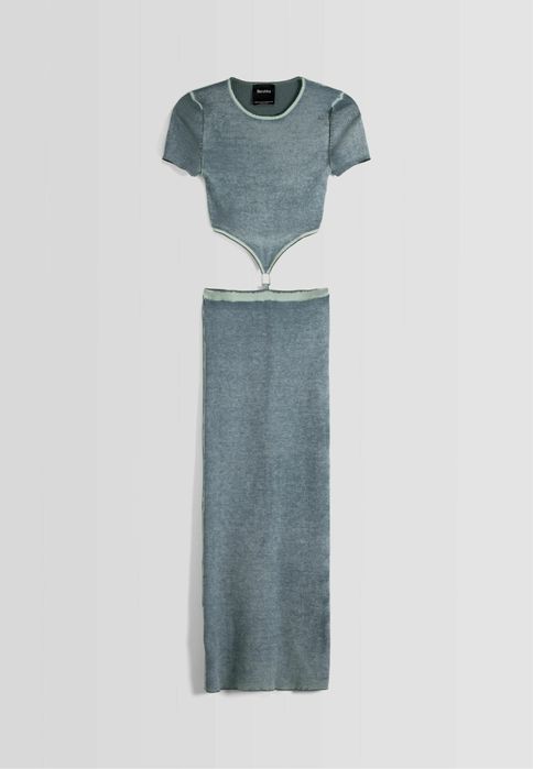 Рокля от рипс Bershka