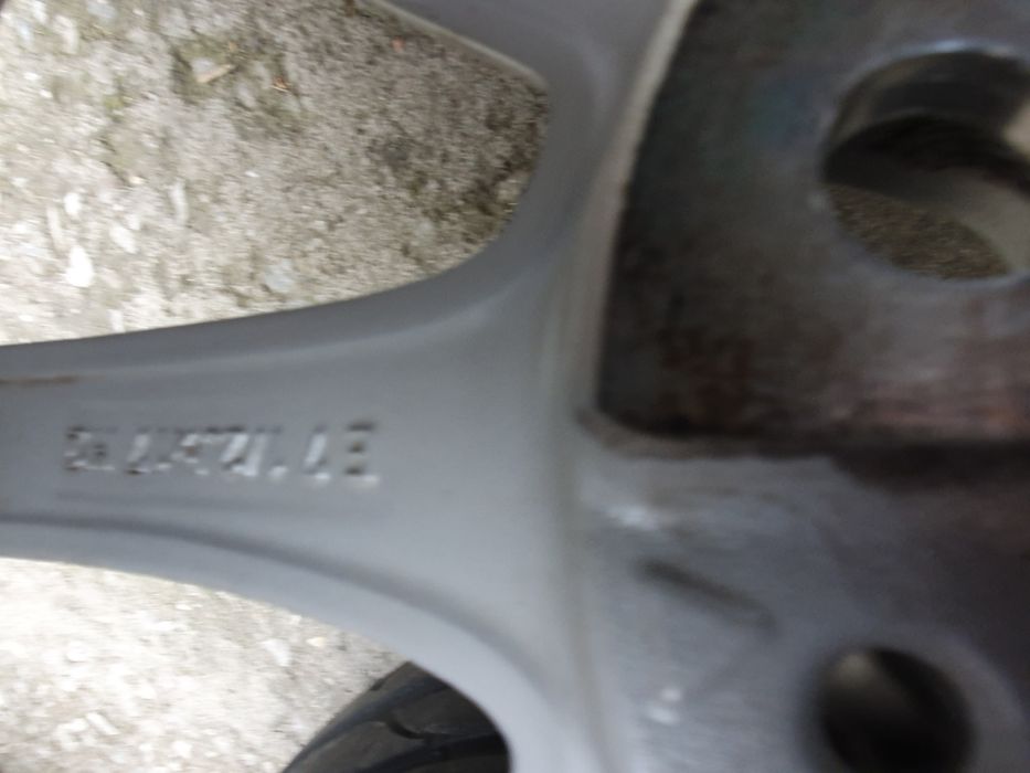 4бр алуминиеви джанти за БМВ Х1  / 20018г/ 7.5ж Х 17 / ет 52/ 5Х 112/