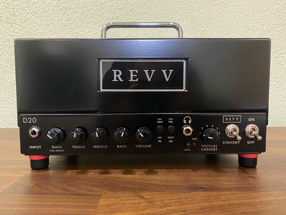 Amplificator chitara pe lampi Revv D20 Amp Head Black