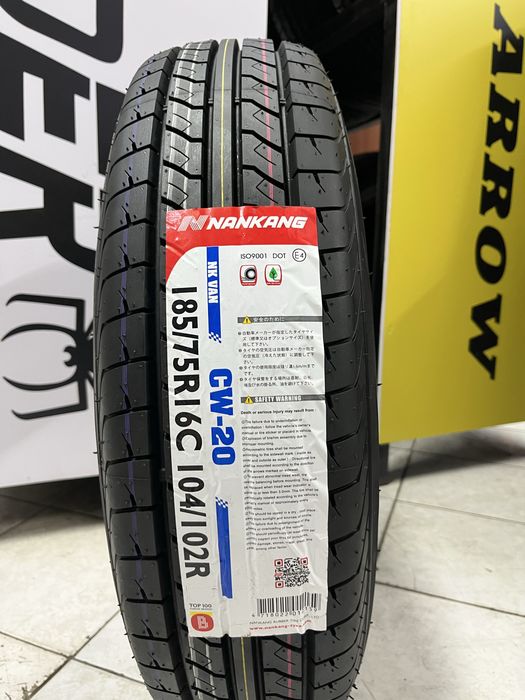 185/75R16С Nankang CW-20 на газель