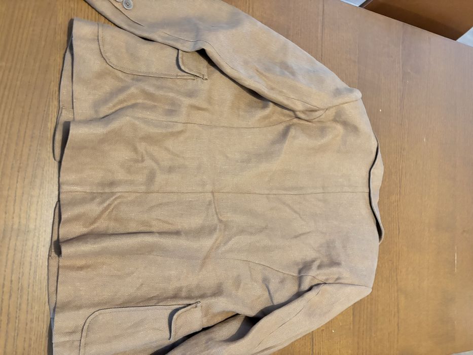 Две ленени сака и две ленени ризи M&S, Benetton,