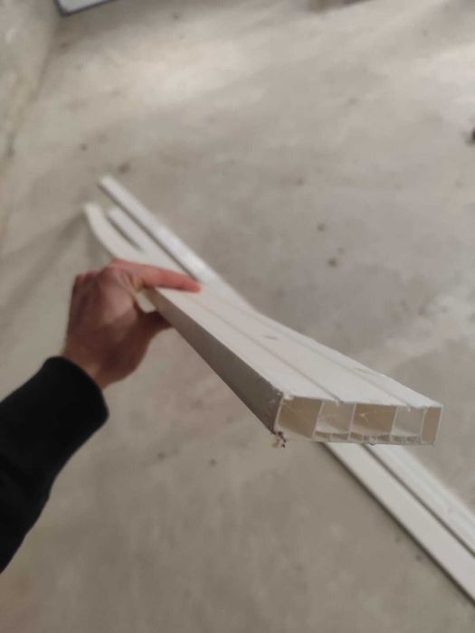 Sina perdea si draperie SN, 2 canale, prindere tavan