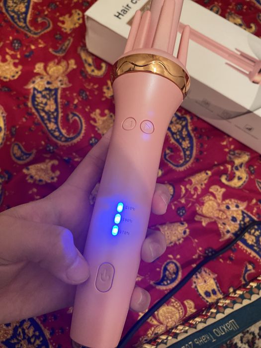 Розовая плойка от Луни