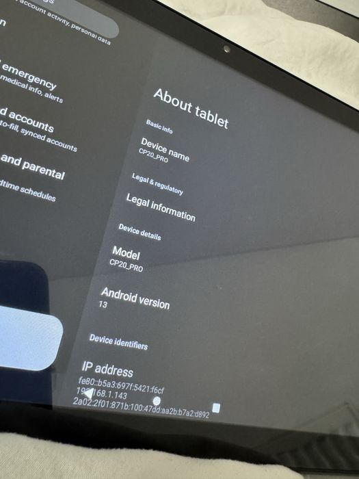 Tableta Android 13, 128GB