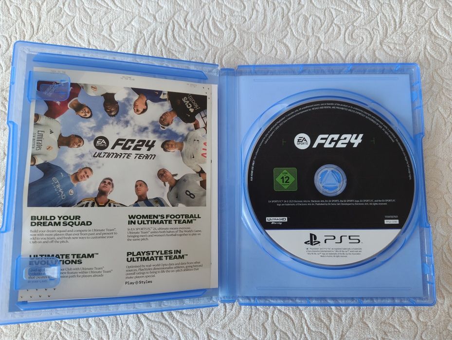 Продам диск FC24 PS5