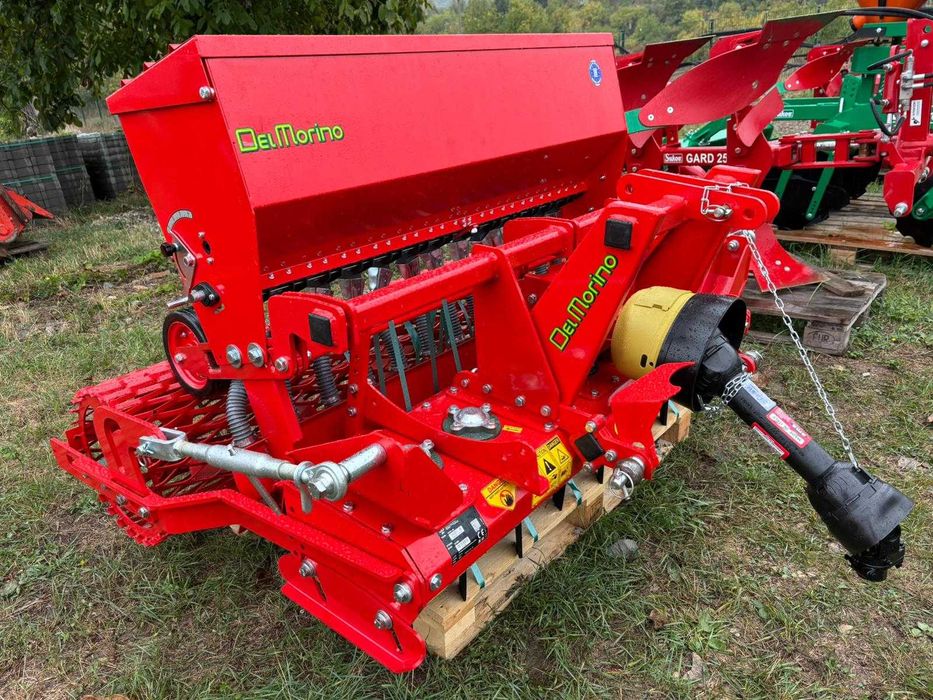 Комбинирана сеялка за семена зърно райграс DEL MORINO PROFESSIONAL 150