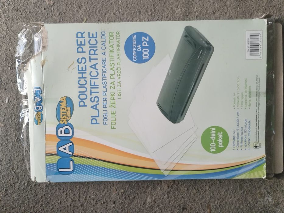 Vând plastificator de poze