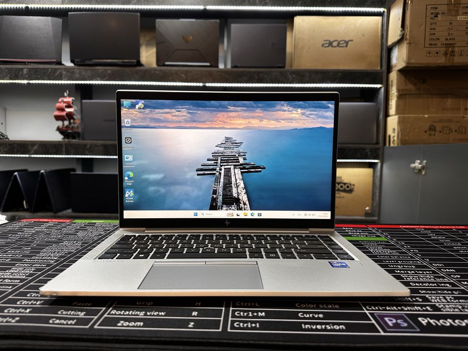 Офисный ноутбук симкарта окийдигон HP Elitebook intel core i7-1185G7