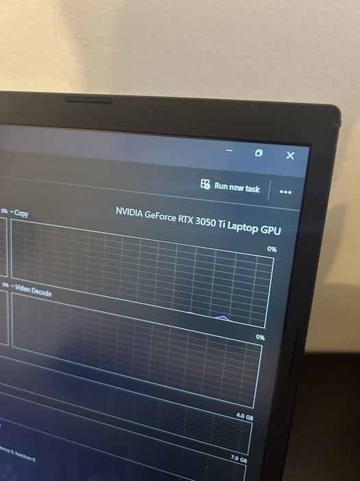 Laptop Acer Aspire 7 RTX 3050Ti