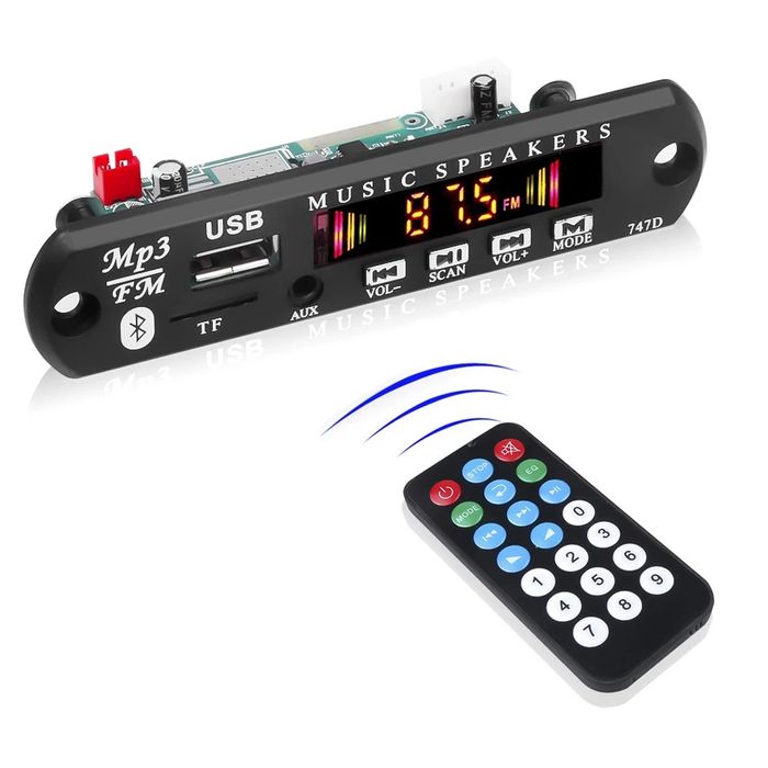 MP3 player  5V/2x3 W/5.0 Bluetooth модул за вграждане Sd /Fm/Aux