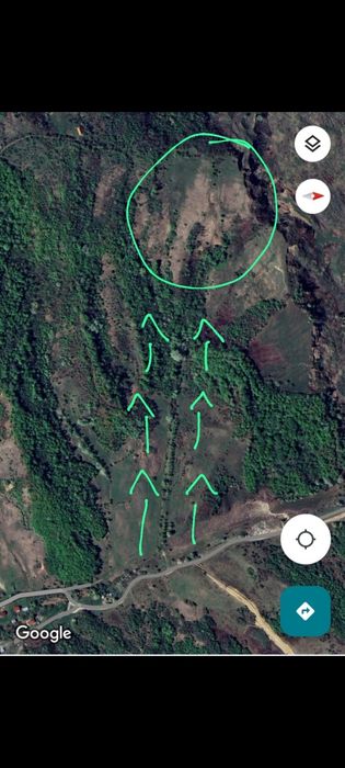 Vand teren extravilan 52.755 mp si 57.400mp -  Filipestii de Padure