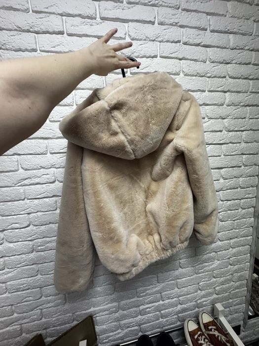 Шуба из эко-меха