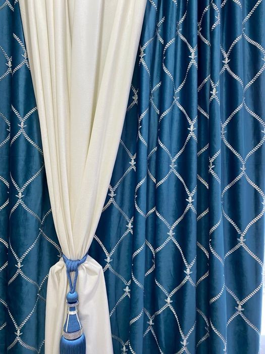 Штор + тюль в месте