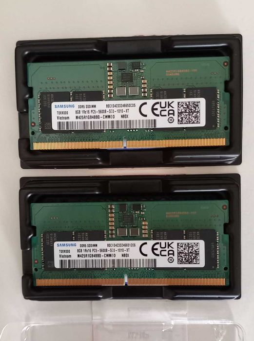 memorie RAM laptop DDR5 8GB 5600 samsung , 16GB kit