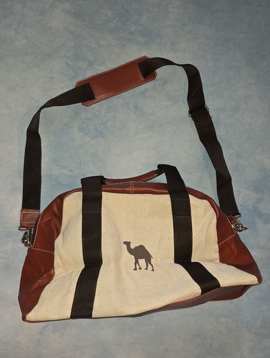 Geanta camel vintage