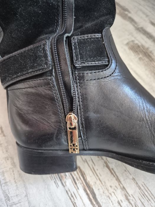 Ботуши TORY BURCH 36 н.  TENLEY Black Leather 3