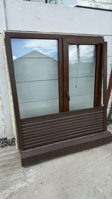 Vand geam termopan si rulou second hand profil Gealan