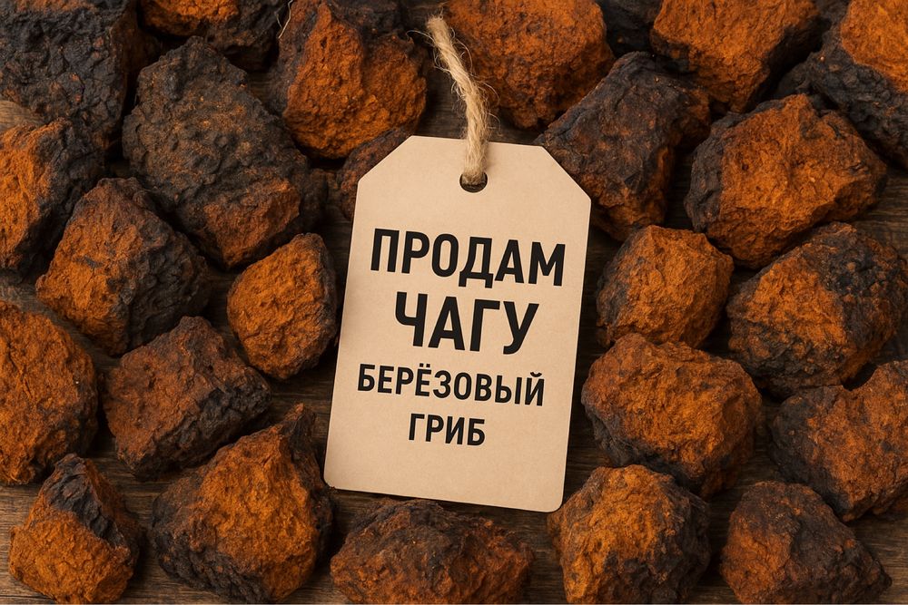 Продам позде осенюю чагу