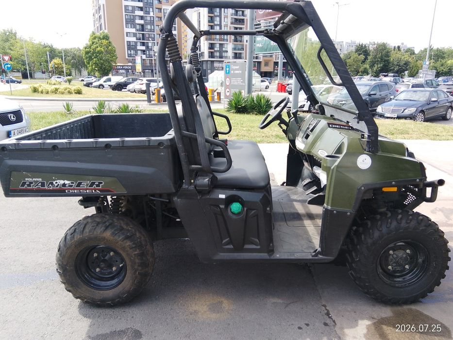 Utv Polaris Ranger 4x4 ,Diesel, Automatic,2015 година,Регистрация