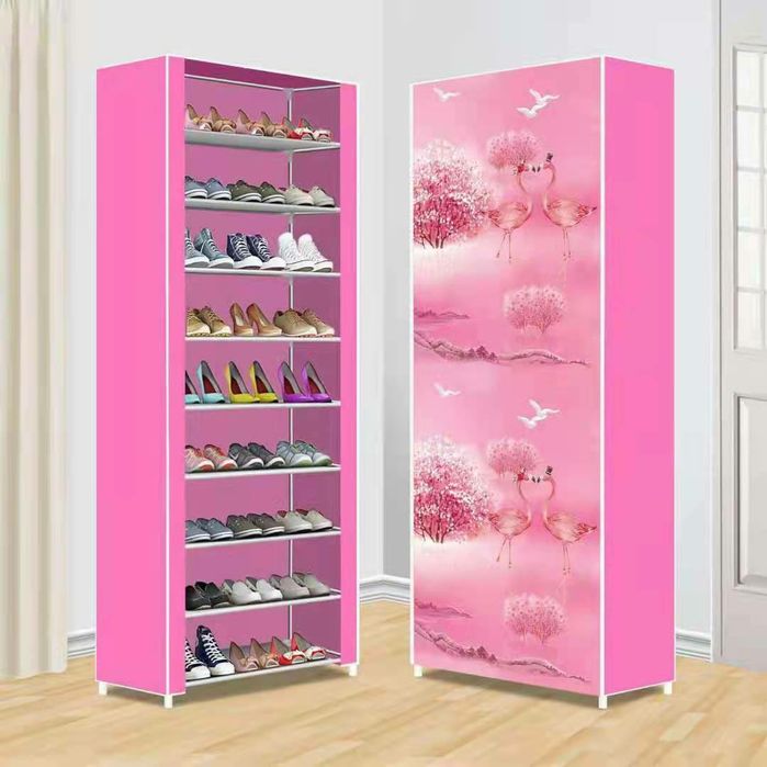 Шкаф полка для обуви 9 этажный