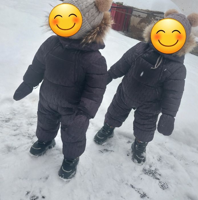 Детский зимний комбинезон