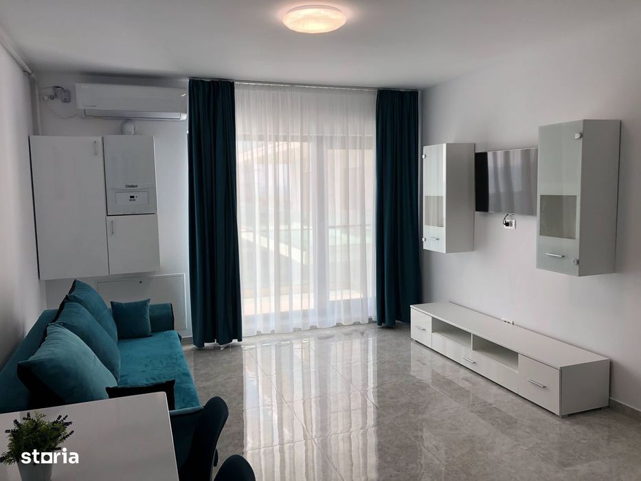 Apartament 2 camere cu terasă, gata de utilizare