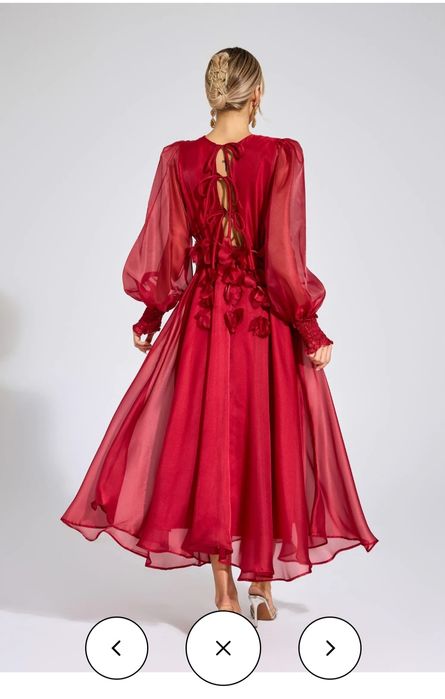 Рокля (червена) официална