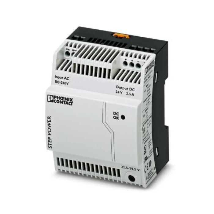 Sursă alimentare industrială Phoenix Contact STEP-PS/1AC/24DC/2.5 – NOUĂ, SIGILATĂ
