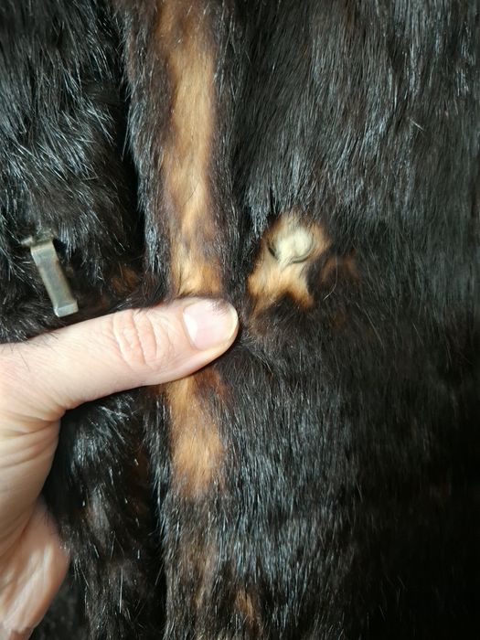 Haină de blană naturală