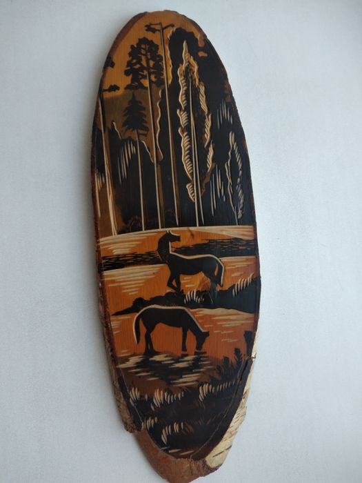 Матрёшка. Панно. Советские сувениры.