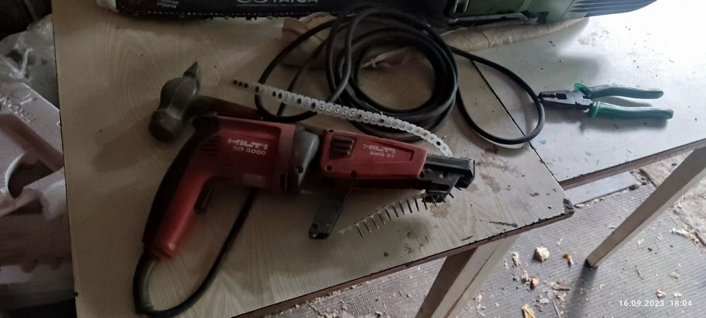 Hilti sd 5000 шуруповёрт для гипсокартона.