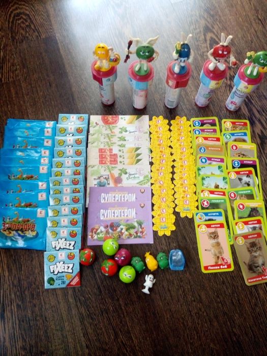 Супергерои, fixeez, пъзели и др. Кауфланд./Пикадили