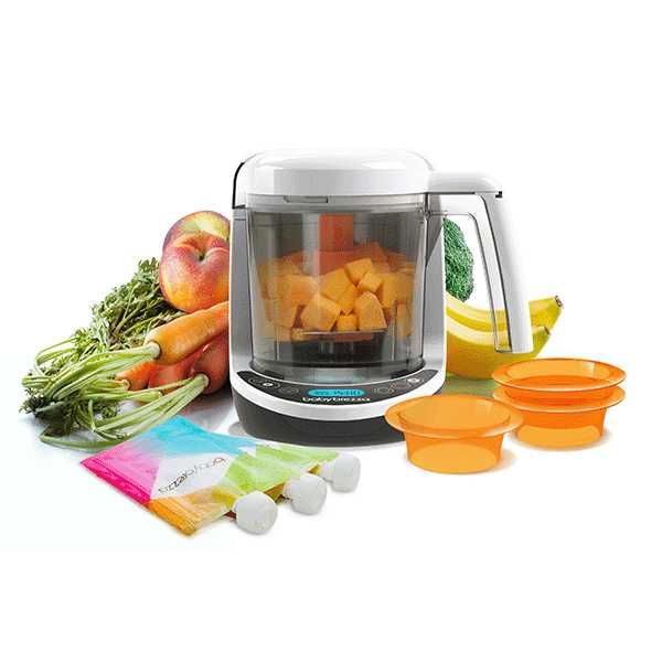 Aparat gatit aburi pentru bebelusi Baby Breeza Deluxe, diversificare