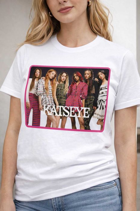 НОВО! Детски тениски KATSEYE K-POP BTS! Поръчай модел с ТВОЯ идея!