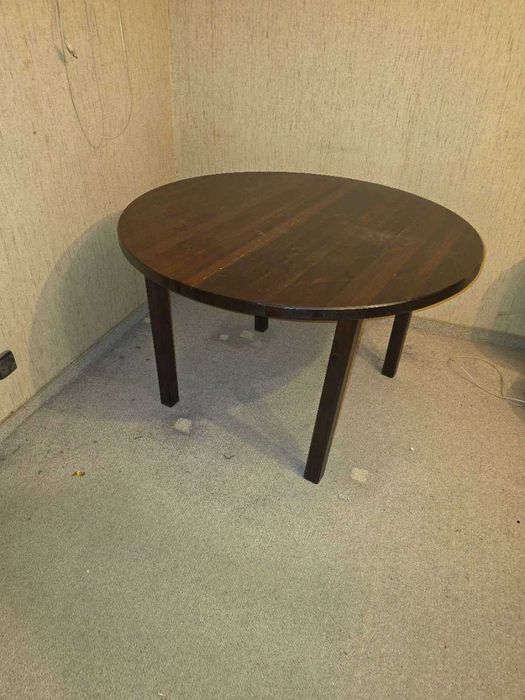 Masa Rotunda Extensibila 120 cm plus 2 placi de extindere