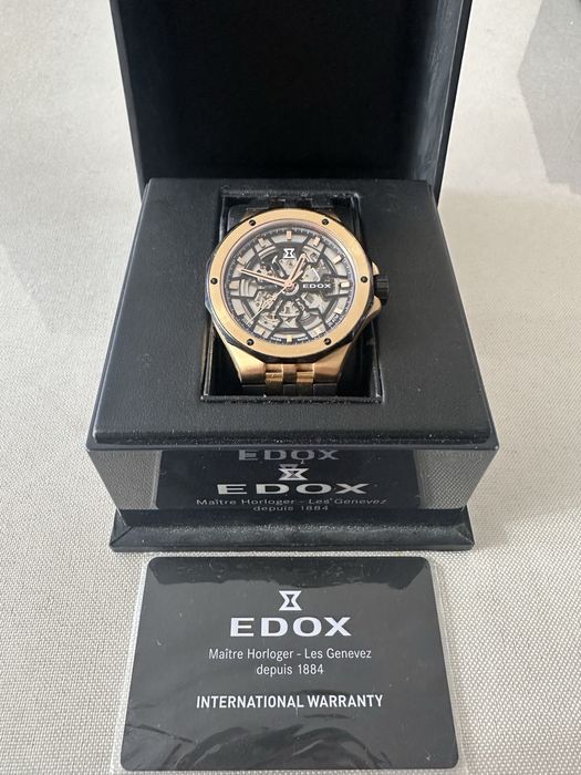 Edox Delfin Mecano Automatic Skeleton