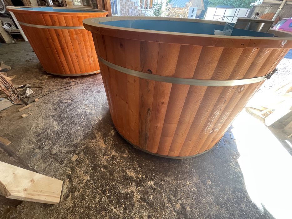 Ciubăr din fibră pentru 8 persoane