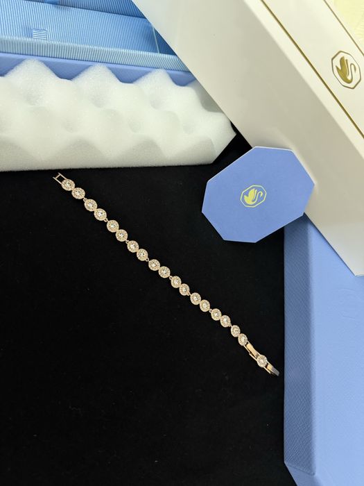 Bratara swarovski angelic rose gold