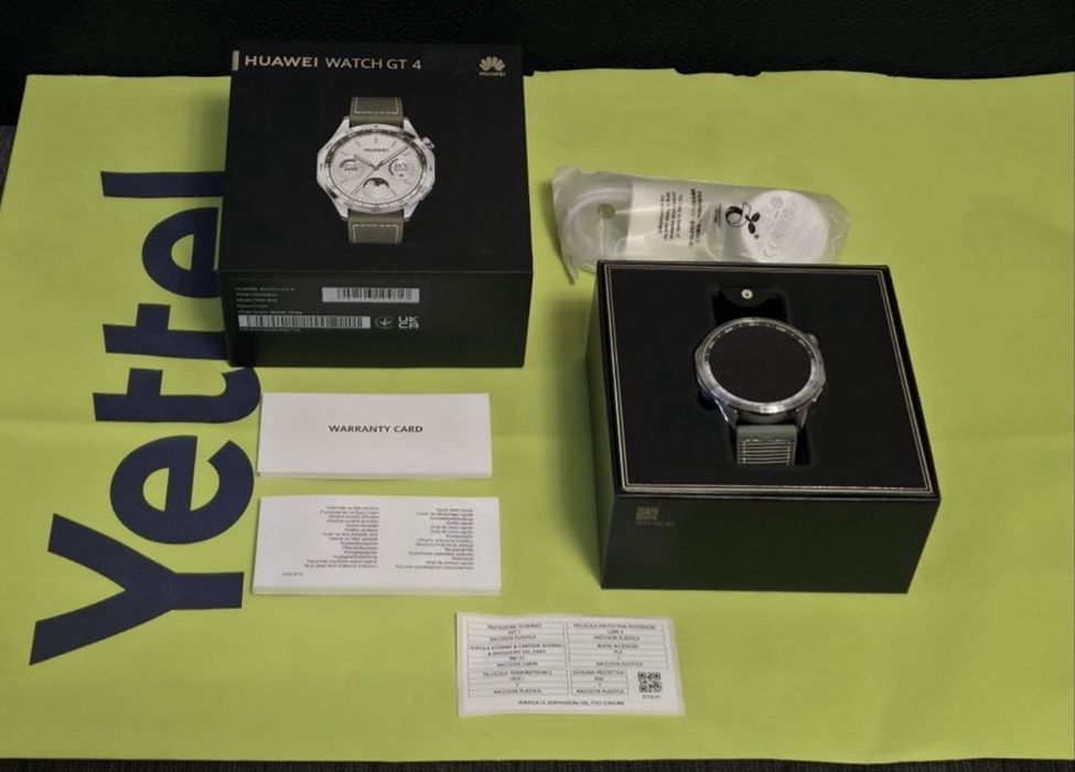 Huawei watch GT 4 | GT4 BT Yettel Гаранция 2025 Green