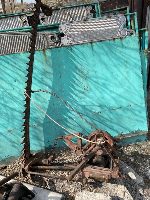 Косилка, грабли, прицеп