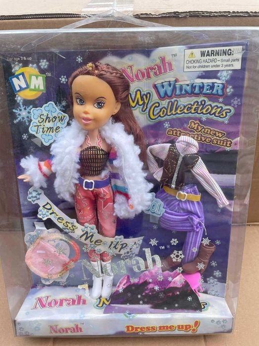 Модерна кукла HM Fashion Norah с аксесоари и дрешки, 30 см