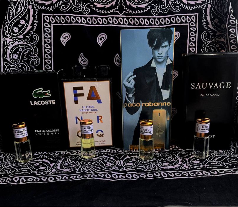 DIOR , narcotique, Lacoste, paco rabanne