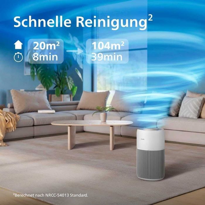 Нов Пречиствател за Въздух Philips PureProtect AC2210/10, Площ до 104m², Quiet 2200, 2 години Гаранция