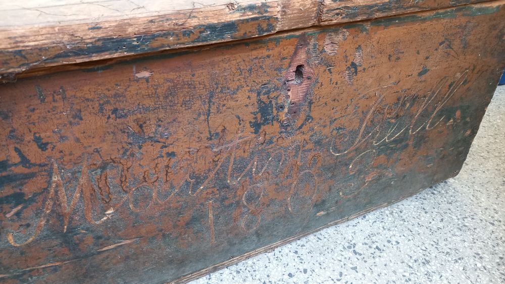 Сандък антика от 1893