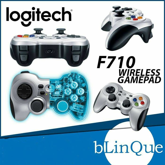 Logitech F710 Беспроводной Джойстик для Компьютера СКИДКА