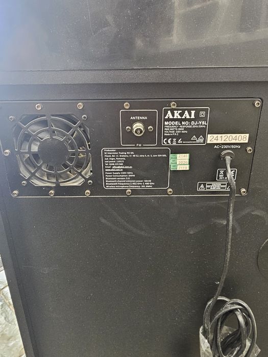 Boxa Akai DJ-Y5L Amanet BKG